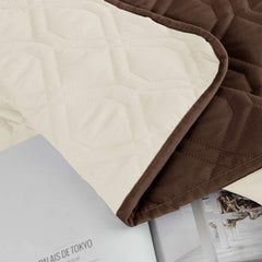 Ameritex couverture réversible pour meubles, deux looks