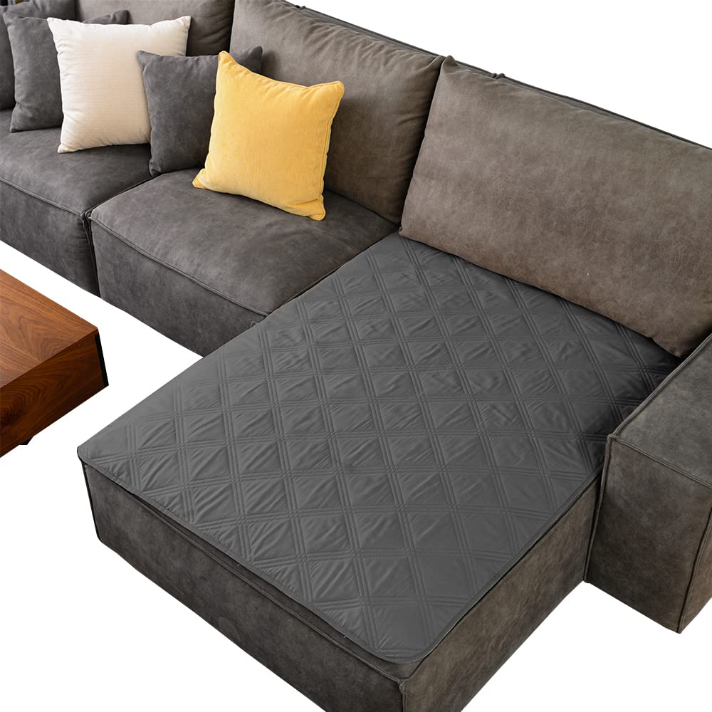 Ameritex housse imperméable pour chien, 40x50, sur canapé, protège le meuble et offre une base anti-glisse.