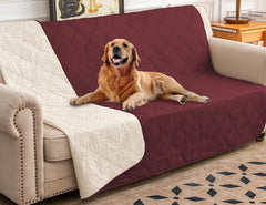 Housse Ameritex imperméable pour lit de chien, protège contre les liquides.