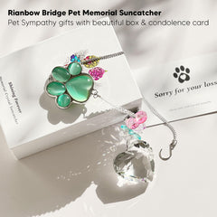 AMETHUARTZ Suncatcher Sphère Cristal 40 mm : éclats prismatiques qui inspirent le réconfort.