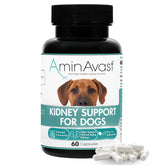 AminAvast – bouteille chien renale, facile a integrer au repas.