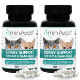 AminAvast – bouteille de soutien rénal, pratique pour animaux.