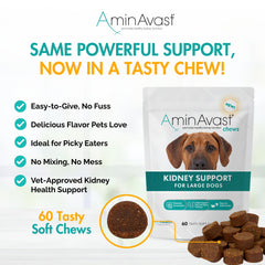 AminAvast Chien-etiquette-produit: informations claires et dosage facile