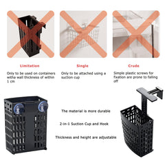 Amminle support plante aquarium montage bord, fixation sûre sur les rebords.