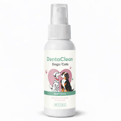 AMOQUCT Dentaclean spray dentaire pour animaux, haleine fraîche et dents propres
