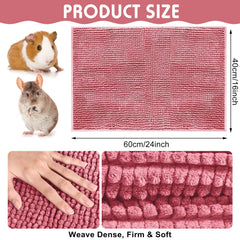 Amylove tapis chenille microfibre absorbant, surface douce pour quotidien propre