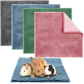 Amylove tapis-liner cage guinea-pig absorbant-microfibre, absorption rapide et confort pour petit animal.