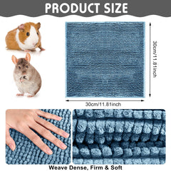 Amylove tapis-liner cage guinea-pig anti-derapant-dos, cage plus stable.