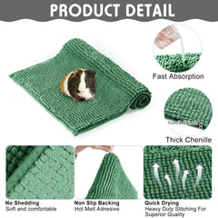 Amylove tapis-liner cage guinea-pig lavable, nettoyage facile en machine.