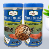 Amzey Medley Tortue en boîte double, soutien à la croissance et vitalité.