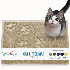 Tapis Andalus Petit anti-glisse sous litière, stabilité assurée.