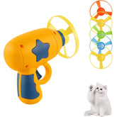 Andiker Cat Fetch Toy lance le disque pour stimuler l’énergie du chat.