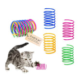 Andiker spirale chat interactif jaune, attire l'attention et incite au jeu.