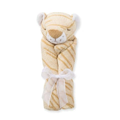 Angel Dear Doudou Tigre - tissu effet cashmere pour une douceur enveloppante.