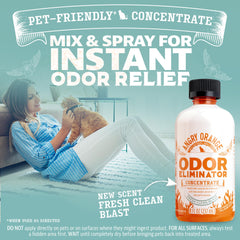 Angry Orange: mélange eau et concentré pour obtenir un nettoyant polyvalent.