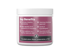 AnimalBiome Complete Fiber Blend: cuillère-dosage pratique pour une routine quotidienne.