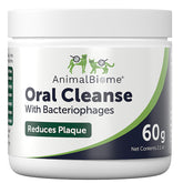 AnimalBiome poudre dentaire pour chiens et chats, favorise un nettoyage quotidien et une haleine plus fraîche.