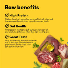 Animals Like Us RawMix50 – Croquettes riches en protéines pour repas équilibré.