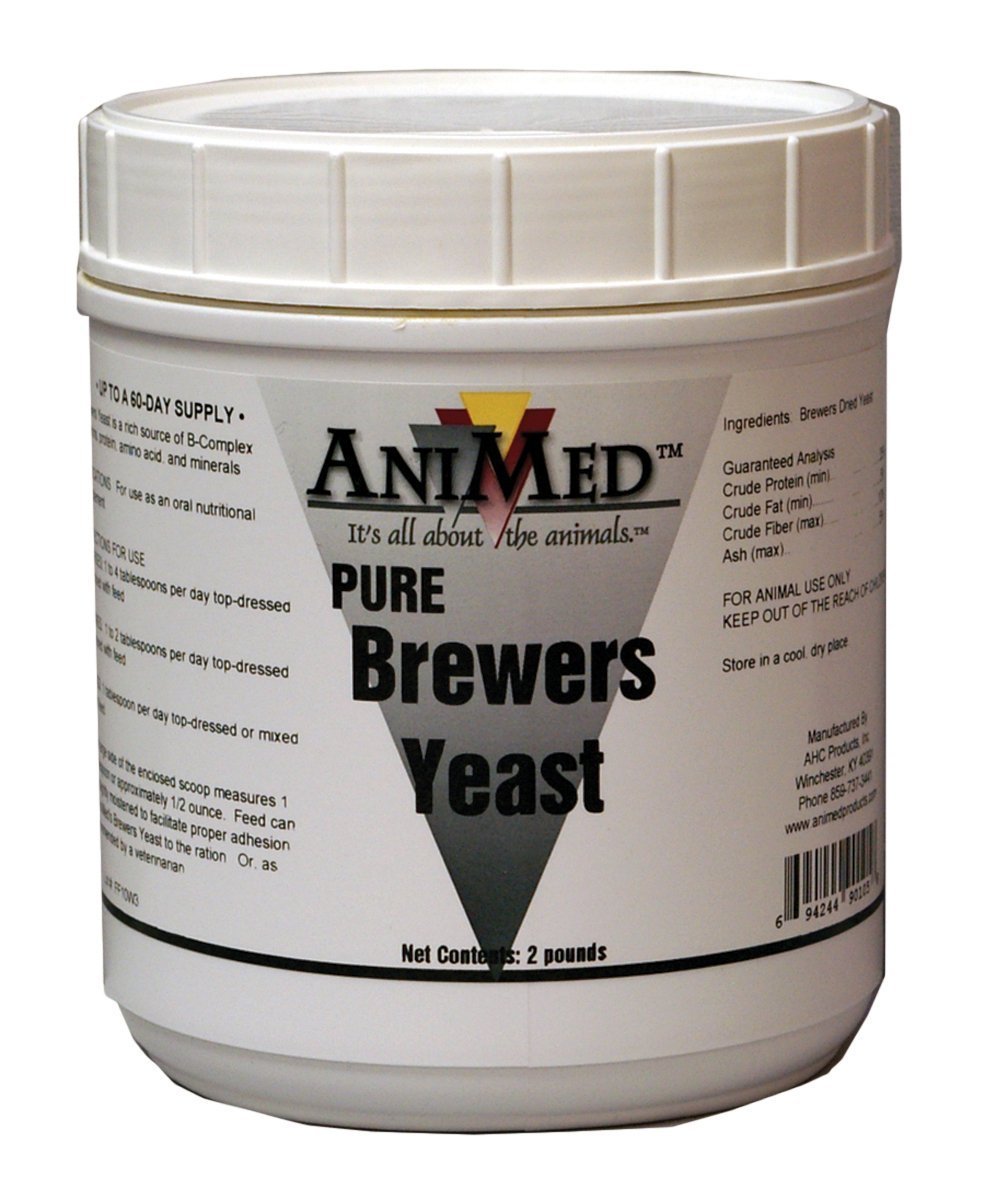 ANIMED levure de biere pure, emballage visible, facile a integrer dans l'alimentation quotidienne.