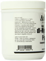 AniMed Dl-Methionine Pure pour chevaux — pelage brillant et peau saine.