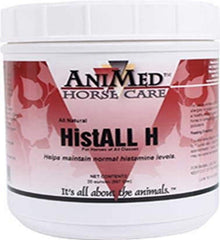 ANIMED HistAll H — flacon poudre pour soutenir la santé respiratoire du cheval.