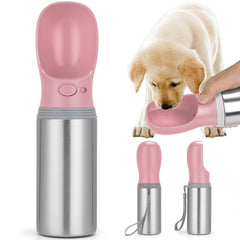 Anipaw bouteille eau chien 14oz, hydratation pratique lors des promenades.