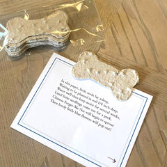 ANLYAWX os-chien-papier-plante : souvenir durable pour honorer un chien