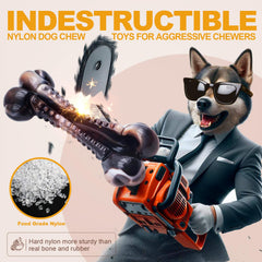 Anoodi os-mordeur design articulation prise facile pour les chiens actifs.