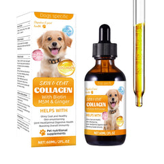 ANTIVP collagène liquide chien flacon visible soutien peau et poil brillant