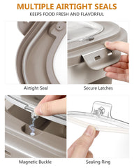 ANVS Couvercles Hermétiques: fraîcheur durable et protection contre l humide.
