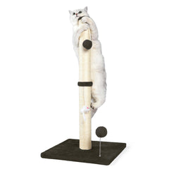 ANWA poste griffade chat haut en sisal, favorise l exercice et le soin des griffes.