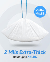 ANWA sacs compatibles avec la plupart des bacs, utilisation universelle.