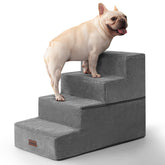 Escalier Aodisman pour chien et chat, lit à 4 marches, facilite l'accès.