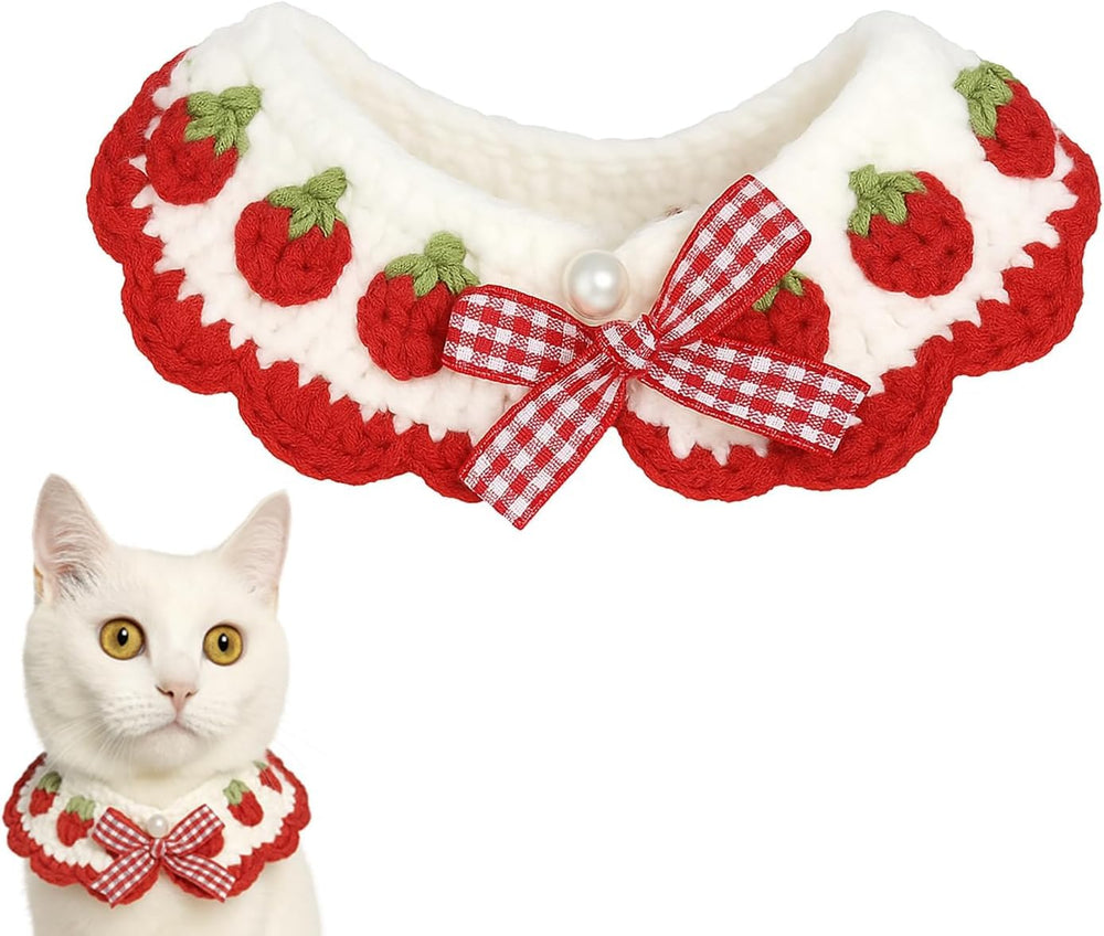 Aoeeki collier chat crochet fait main - confort quotidien pour votre felin