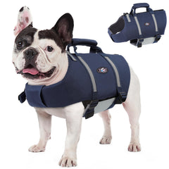 Gilet-sauvetage AOFITEE pour chien, améliore la flottabilité pendant la nage.
