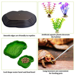 Apatal bol-nourriture-eau ovale grand bol pour nourrir et hydrater.