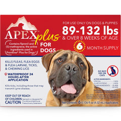 Apex Plus pour chien XL: bouteille topique prête à l’emploi et pratique.