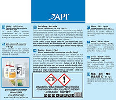Cartes couleur API Ammonia 130 facilitant l interpretation.