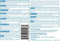 API AQUARIUM SALT – etiquette claire et emballage facilitant le dosage.