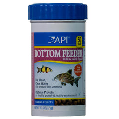 API Bottom Feeder Pellets dans conteneur 1,3 oz, digestion facilitée.