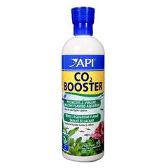 API CO2 BOOSTER, bouteille 16oz, favorise croissance des plantes d'aquarium.