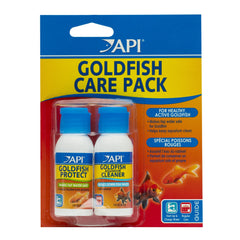API GOLDFISH CARE PACK – Bouteille conditionneur eau, eau adaptée pour les poissons.