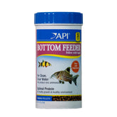 Granulés API pour poissons de fond avec calmar; conteneur pratique.