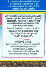 API granulés protège protéines optimales pour poissons de fond et digestion efficace.