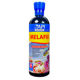API MARINE MELAFIX 16oz, bouteille pour traiter infections bactériennes chez poissons marins.