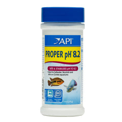 API PROPER pH 8.2 — Bouteille stabilisateur pour eau douce, pH stable.