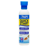 API QUICK START – bouteille de 8 onces prête à démarrer le cycle d’un aquarium.