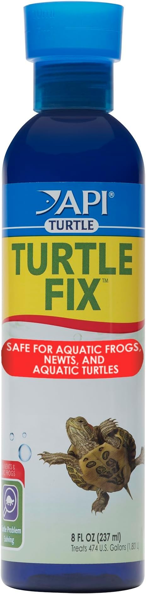 API Remède Tortue — bouteille 8 oz pour traiter les plaies des tortues aquatiques et soutenir la peau