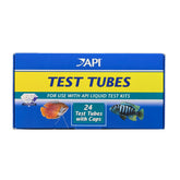 API tubes de test de remplacement avec capuchons, ensemble de 24 pièces