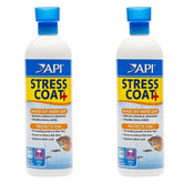 API Stress Coat bouteille 16oz prête pour l’aquarium, réduction possible du stress et guérison des blessures.